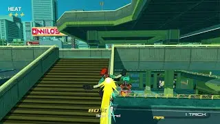 Bomb Rush Cyberfunk Boss 2 Cyberhead Sniper