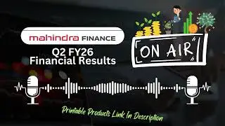 Mahindra Finance Q2 FY26 Results | Strong Growth in NIM & Loan Book | Detailed Financial Analysis
