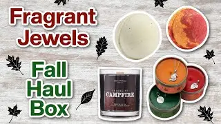 What Jewelry is Inside My Fall Haul Box?! Fragrant Jewels Candles & Bath Bomb Bundle