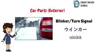 Japanese Vocabulary - Car Exterior Part 1 | Learn Japanese Driving Vocabulary Words Quiz