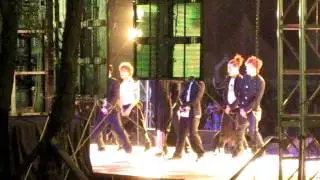Block B Performance at Children's Day Event
