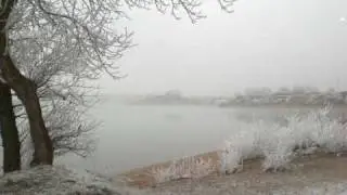 Epplesee Karlsruhe Rheinstetten im Winter 0002 von claudia los