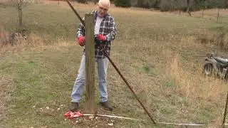 Bracing Fence Posts with T Posts