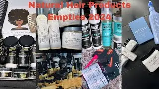 Natural Hair Products Empties 2024