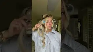 HAIR ROLLER TIP #velcrorollers #hairrollers #blowout #blowouts #hairtutorial