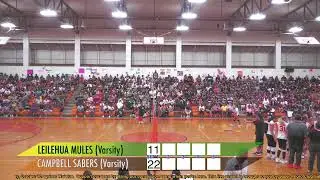 Lady Sabers Volleyball Senior Night - Leilehua vs Campbell