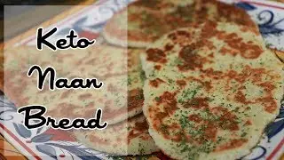 Garlic Naan | Easy Garlic Flatbread | Keto Friendly