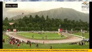 PALIO FELTRE CORSA CAVALLI 8 AGOSTO 2021