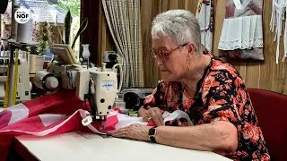 Jantje (81) naait al 50 jaar vlaggen: 