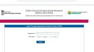 NTA ICAR UG/PG/JRF ADMIT CARD OUT 2020