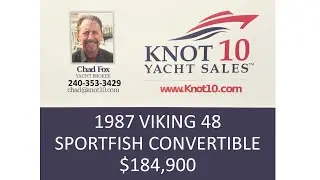 1987 Viking 48 Sportfish Convertible