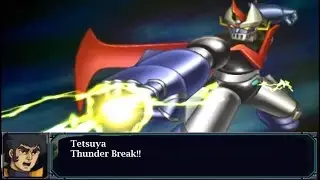 Super Robot Wars MX Portable - Great Mazinger All Attacks (English Subs)