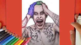 Suicide Squad : Joker (Jared Leto) - Speed drawing