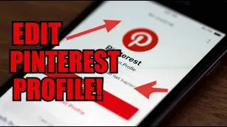 Customize Your Pinterest Profile FAST-Hidden Edit Tools Revealed! how to edit and customize profile 