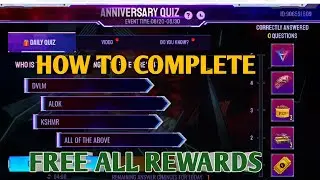 4TH ANNIVERSARY QUIZ CORRECT ANSWER TODAY||HOW TO COMPLETE ANNIVERSARY QUIZ EVENT||21 AUGUST QUIZ||