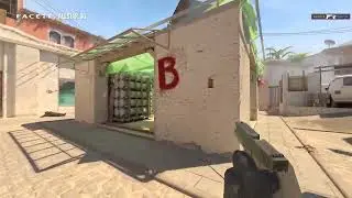 1 vs 5 ACE on mirage #csgo #csgomoments #cs2clips #cs2highlights 
