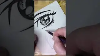 Draw Anime Eyes 7 #anime #art #drawing #ink #draw #eyes #sketch #drawingtutorial #artist