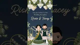 Our wedding invite was the cutest #wedding #invitation #india #love #paperless #environment