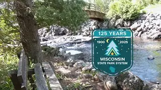Celebrate Wisconsin State Parks! Big Manitou Falls is its tallest waterfall