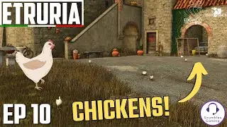 NEW FRIENDS ON THE FARM! | Etruria | FS 25 | Episode 10