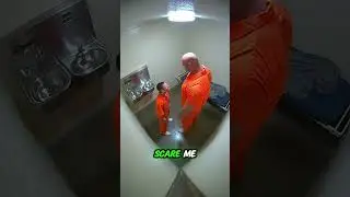 Giant Inmate Warns Small Bully in Prison Cell | Realistic CCTV Jail Footage