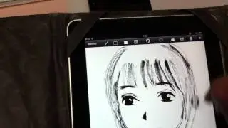 drawing on iPad with oStylus