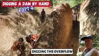 Digging Dam By Hand Part 4 | Retiring In The Philippines | Aussie Filipina Simple Living |