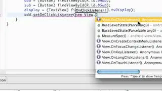 Android Application Development Tutorial - 9 - Set up a Button with OnClickListener