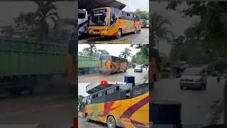 MAKIN MENGGELEGAR ‼️ Knalpot Racing Bus Pulau Indah Jaya 