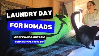 Laundry On The Road For Our Ontario Nomadic Family 