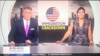 WBBM CBS News Chicago at 10pm cold open October 13, 2025