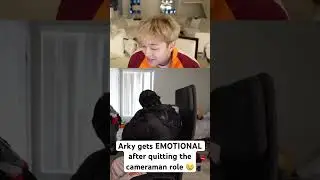 Arky gets EMOTIONAL after quitting the cameraman role 😢#faze #arky #jason #fazeclan #CrazedKlipz