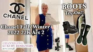 Chanel Fall 22K Boots! Close Look at 3 Pairs of Boots for the Fall/WInter 2022 Collection!