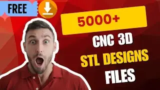 Free CNC STL Files for Woodworking: Download 5000+ Free STL/CRV Files for Aspire software