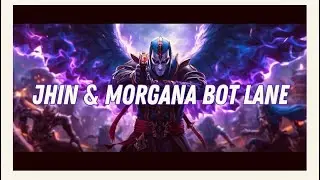 Main Jhin + Sup Morgana huỷ diệt bottom team địch #leagueoflegends #jhinmain #riotgames 