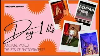 BTS of photographers| first vlog | wedding shoot | vlog |juncture world| photography|