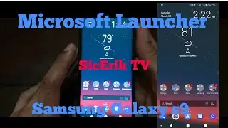 Microsoft Launcher: A great alternative to Samsung's Home Launcher.