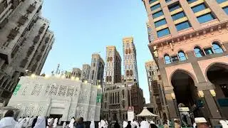 Majestic View of the Holy Kaaba Area | Clock Tower & Surroundings