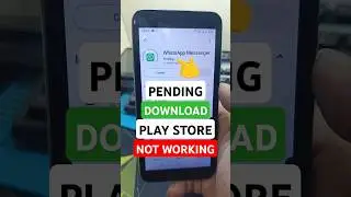Play Store Not Working Pending Problem 😕