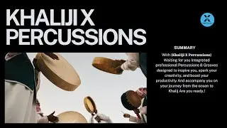 Introduction 🎛️ Khaliji X Percussions 🥁 | مقدمة - مكتبة الإيقاعات خليجي بركشن
