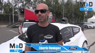 Test Ford Fiesta R5+ Eduardo Domínguez  2015