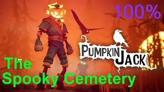 Pumpkin Jack - Level 5 The Spooky Cemetery - All Crow Skulls and Gramophone