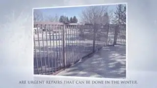 Winter Fence Install & Repair
