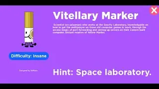 How to get Vitellary Marker