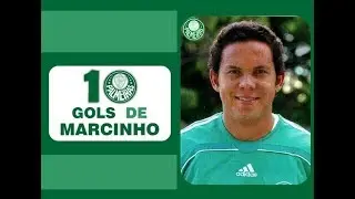 10 Gols de MARCINHO (PALMEIRAS)
