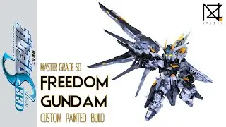 [Custom Painted Build] MGSD FREEDOM GUNDAM