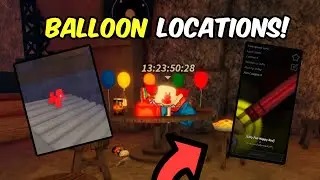 All Balloon Locations for the Clown NPC in FISCH!