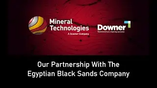 О партнерстве Mineral Technologies с египетской компанией Black Sands