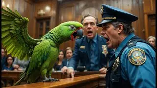 Parrot Turns Court Session Into Comedy Show &mdash; Judge Falls Off Chair Laughing! 😂🪑