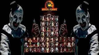 Mortal Kombat 9 - ART THE CLOWN MOD - NEW Expert Arcade Ladder Gameplay